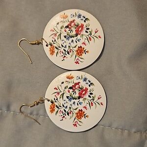 Floral earrings